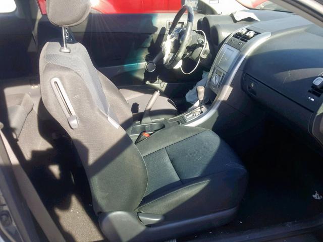 JTKDE3B75A0317345 - 2010 TOYOTA SCION TC ვერცხლისფერი ფოტო 5
