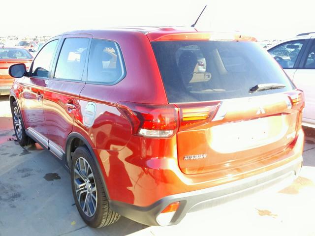 JA4AD3A30GZ009879 - 2016 MITSUBISHI OUTLANDER BURGUNDY photo 3