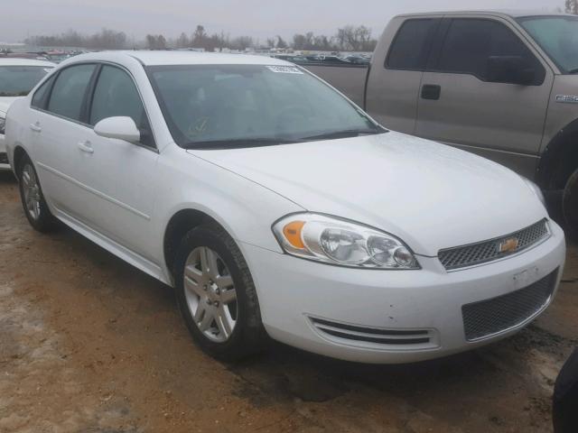 2G1WB5E37G1128800 - 2016 CHEVROLET IMPALA LIM WHITE photo 1