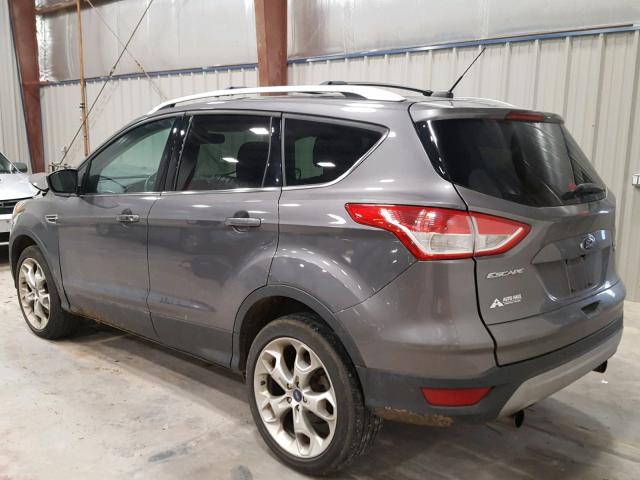 1FMCU9J95DUB32796 - 2013 FORD ESCAPE TIT GRAY photo 3