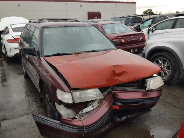 4S3BJ6333N7923120 - 1992 SUBARU LEGACY L A BROWN photo 1