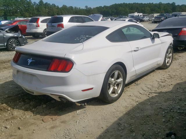 1FA6P8AM9H5321948 - 2017 FORD MUSTANG WHITE photo 4