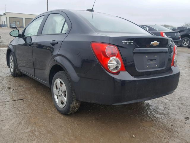 1G1JA5SH4G4131896 - 2016 CHEVROLET SONIC LS 黑色 照片 3