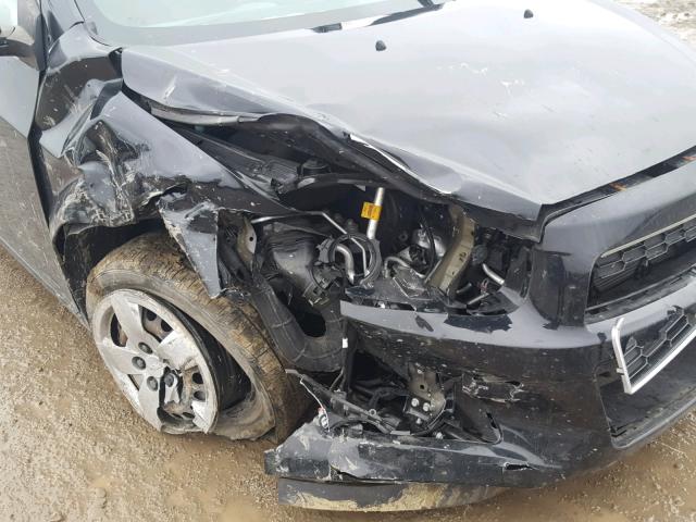 1G1JA5SH4G4131896 - 2016 CHEVROLET SONIC LS 黑色 照片 9