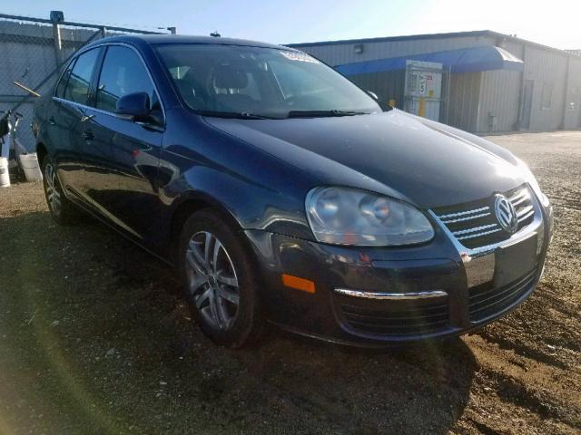 3VWST71K16M681958 - 2006 VOLKSWAGEN JETTA TDI BLUE photo 1