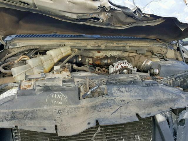 1FTSF31F4XEA80900 - 1999 FORD F350 SRW S SILVER photo 7