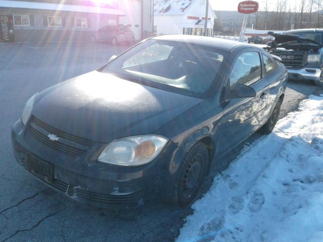 1G1AK12F257636383 - 2005 CHEVROLET COBALT BLACK photo 2