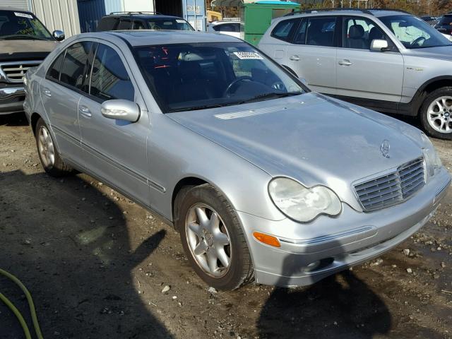 WDBRF61J33A393831 - 2003 MERCEDES-BENZ C 240 SILVER photo 1