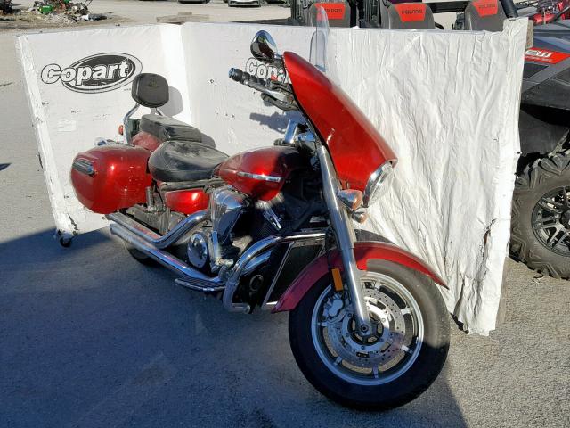 JYAVP24E28A006046 - 2008 YAMAHA XVS1300 A RED photo 1