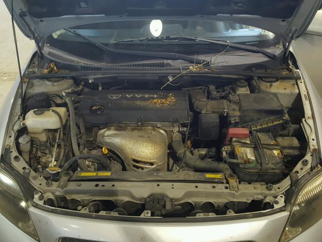 JTKDE177960076068 - 2006 TOYOTA SCION TC SILVER photo 7