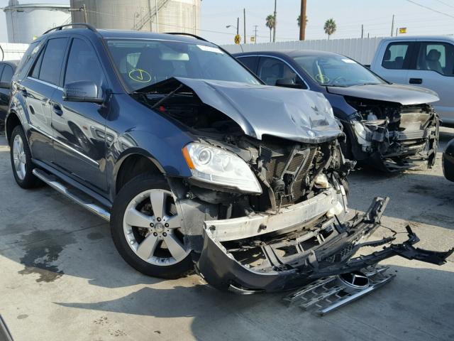 4JGBB5GB0BA671295 - 2011 MERCEDES-BENZ ML 350 GRAY photo 1