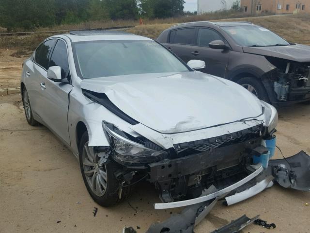 JN1BV7AP9EM679414 - 2014 INFINITI Q50 BASE SILVER photo 1