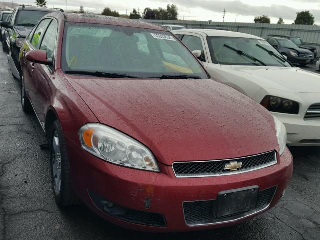 2G1WD58CX89255906 - 2008 CHEVROLET IMPALA SUP 红色 照片 1