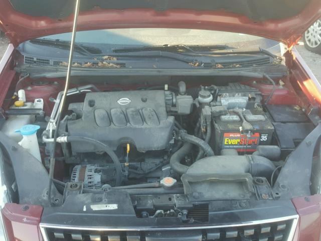 3N1AB61E28L701068 - 2008 NISSAN SENTRA 2.0 RED photo 7