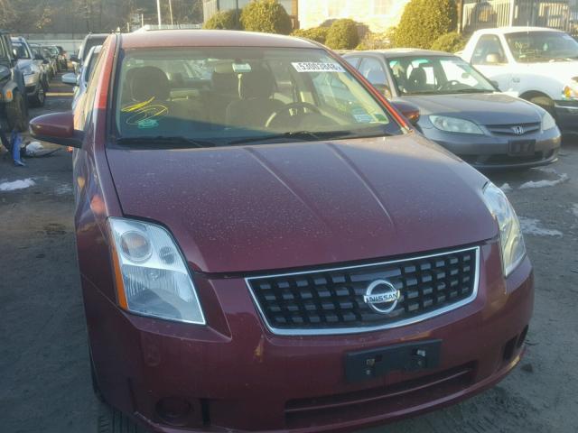 3N1AB61E28L701068 - 2008 NISSAN SENTRA 2.0 RED photo 9