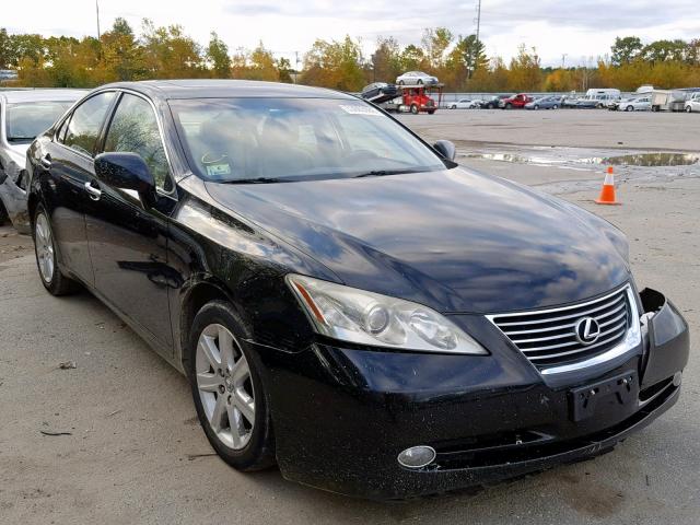 JTHBJ46G172094713 - 2007 LEXUS ES 350 BLACK photo 1