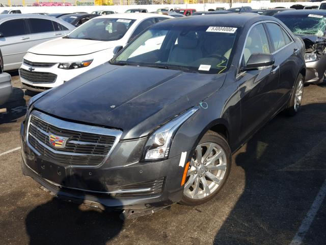 1G6AF5RX9J0109593 - 2018 CADILLAC ATS LUXURY GRAY photo 2