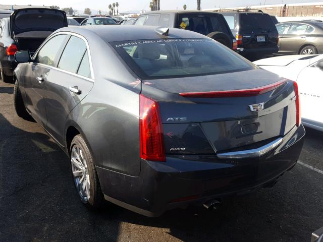 1G6AF5RX9J0109593 - 2018 CADILLAC ATS LUXURY GRAY photo 3