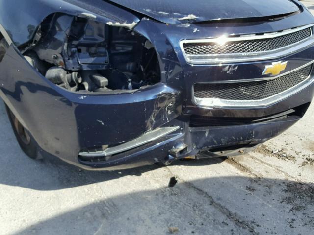 1G1ZC5E06CF300348 - 2012 CHEVROLET MALIBU 1LT BLUE photo 9