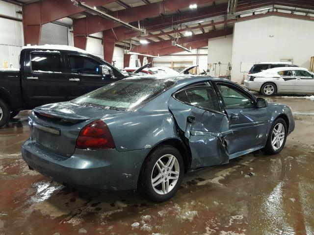 2G2WR554871175656 - 2007 PONTIAC GRAND PRIX TURQUOISE photo 4