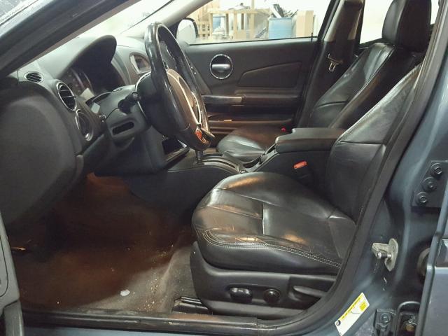 2G2WR554871175656 - 2007 PONTIAC GRAND PRIX TURQUOISE photo 5