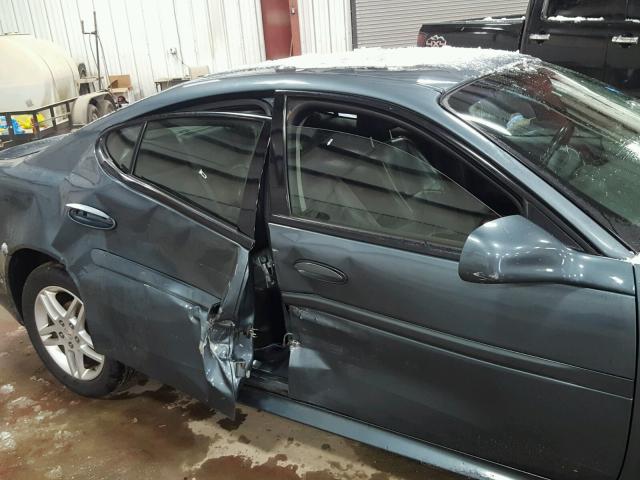 2G2WR554871175656 - 2007 PONTIAC GRAND PRIX TURQUOISE photo 9