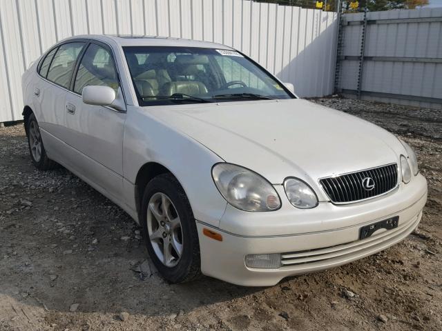 JT8BD69S440196047 - 2004 LEXUS GS 300 WHITE photo 1