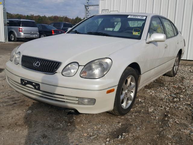 JT8BD69S440196047 - 2004 LEXUS GS 300 WHITE photo 2