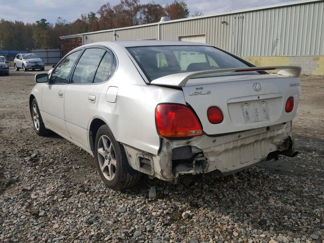 JT8BD69S440196047 - 2004 LEXUS GS 300 WHITE photo 3