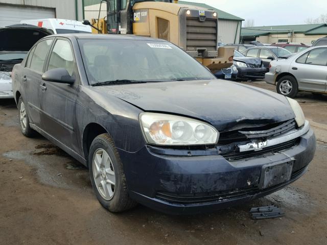 1G1ZS52F85F186206 - 2005 CHEVROLET MALIBU BLUE photo 1