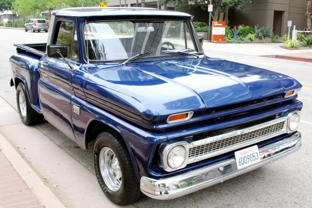 C1446Z143958 - 1966 CHEVROLET C-10 BLUE photo 1