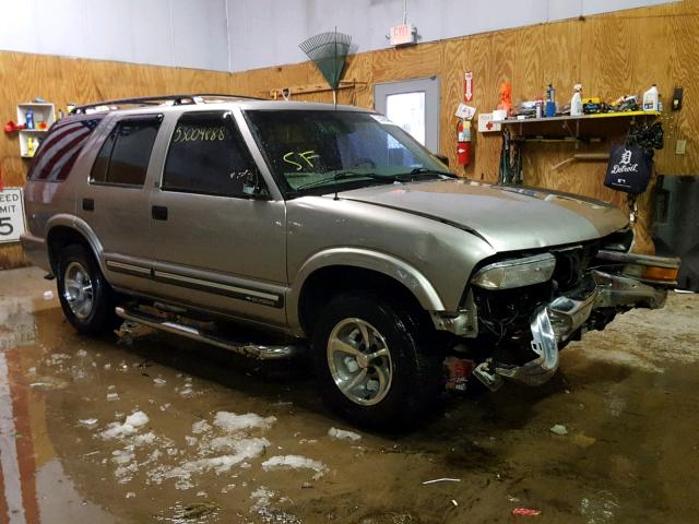 1GNCS13W2Y2215867 - 2000 CHEVROLET BLAZER TAN photo 1