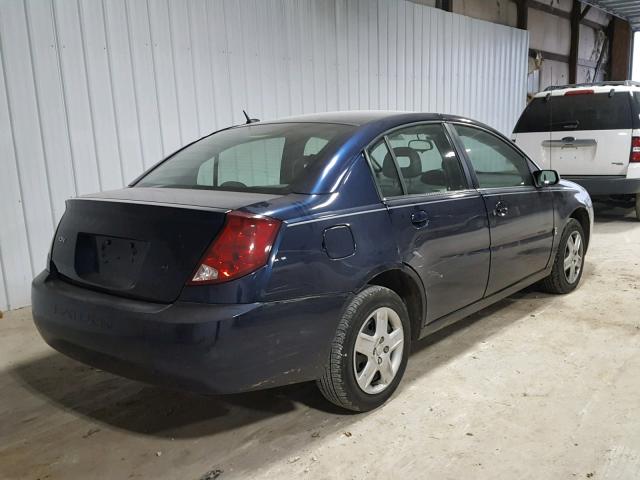 1G8AJ55F37Z207056 - 2007 SATURN ION LEVEL BLUE photo 4