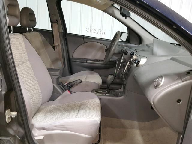1G8AJ55F37Z207056 - 2007 SATURN ION LEVEL BLUE photo 5