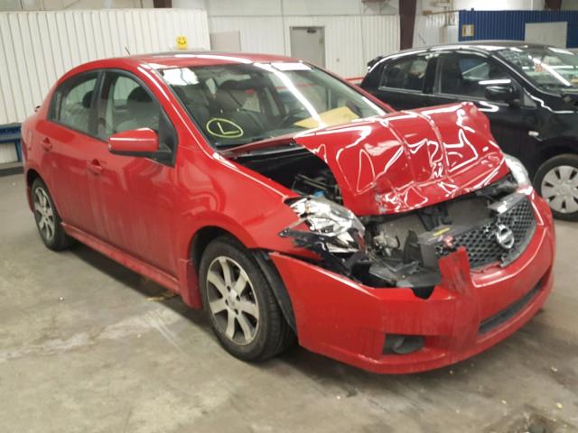 3N1AB6AP0CL657484 - 2012 NISSAN SENTRA 2.0 RED photo 1