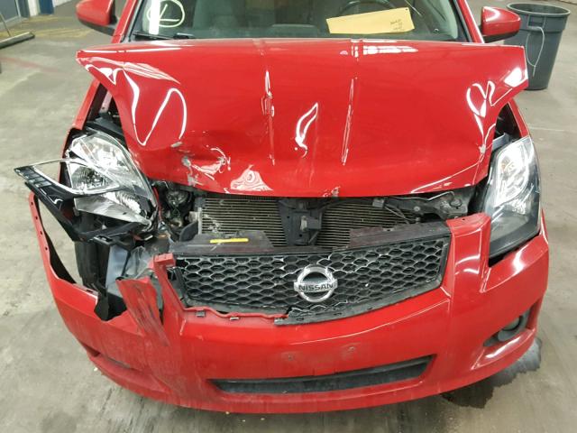 3N1AB6AP0CL657484 - 2012 NISSAN SENTRA 2.0 RED photo 7