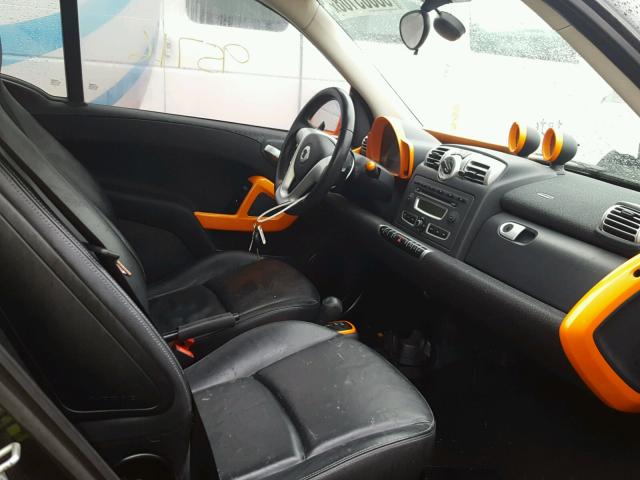 WMEEK31X18K175985 - 2008 SMART FORTWO PAS 橙色 照片 5