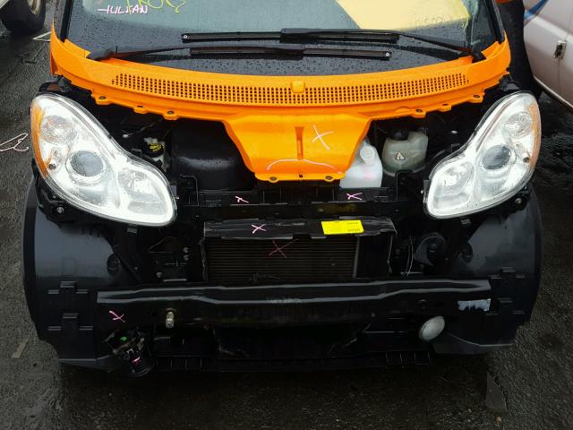 WMEEK31X18K175985 - 2008 SMART FORTWO PAS 橙色 照片 7