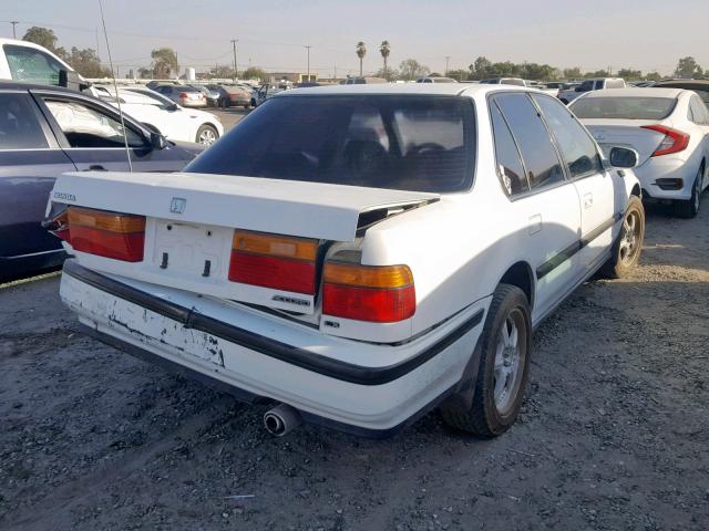 1HGCB7657MA139983 - 1991 HONDA ACCORD LX WHITE photo 4