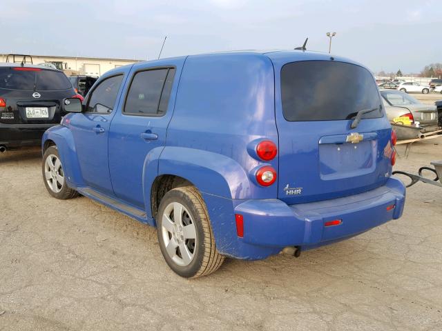 3GNDA13D08S577495 - 2008 CHEVROLET HHR LS BLUE photo 3