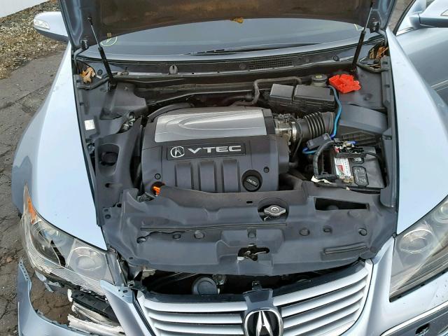 JH4KB16545C005265 - 2005 ACURA RL BLUE photo 7