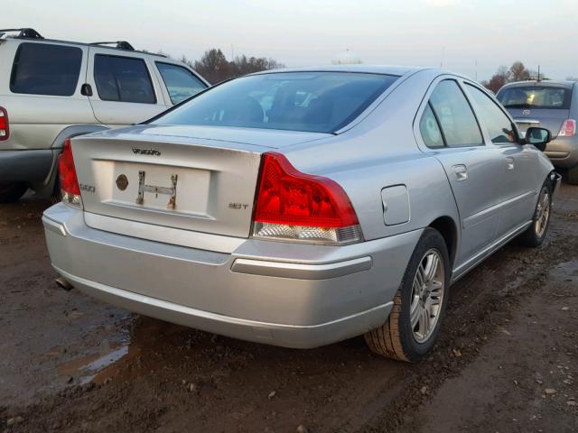 YV1RS592362518114 - 2006 VOLVO S60 2.5T SILVER photo 4