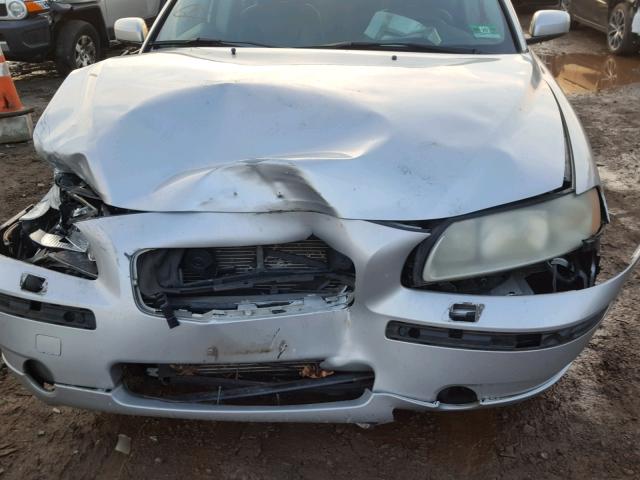YV1RS592362518114 - 2006 VOLVO S60 2.5T SILVER photo 7