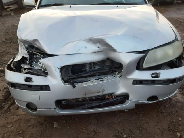YV1RS592362518114 - 2006 VOLVO S60 2.5T SILVER photo 9
