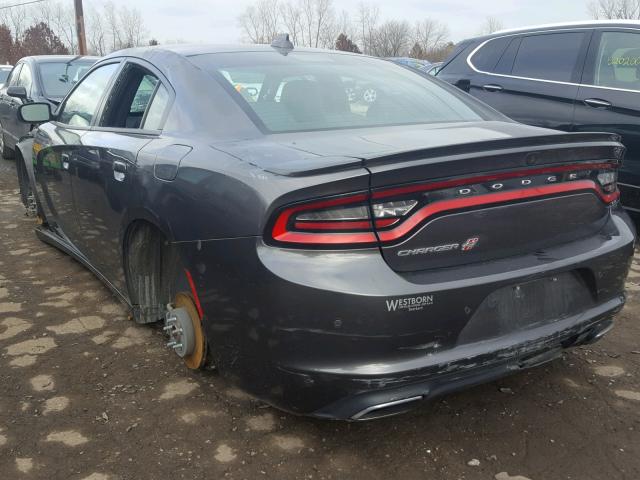 2C3CDXJG5JH174671 - 2018 DODGE CHARGER GT GRAY photo 3