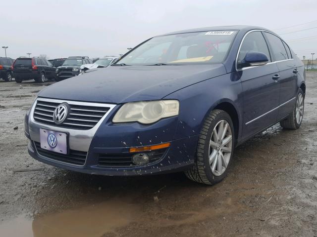 WVWBU73C06P136155 - 2006 VOLKSWAGEN PASSAT 3.6 BLUE photo 2