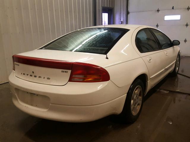 2B3HD46R82H108371 - 2002 DODGE INTREPID S WHITE photo 4