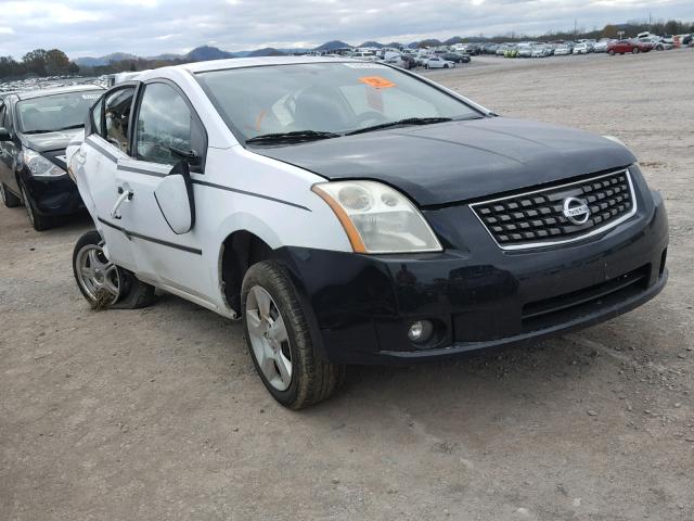 3N1AB61E37L639548 - 2007 NISSAN SENTRA 2.0 WHITE photo 1