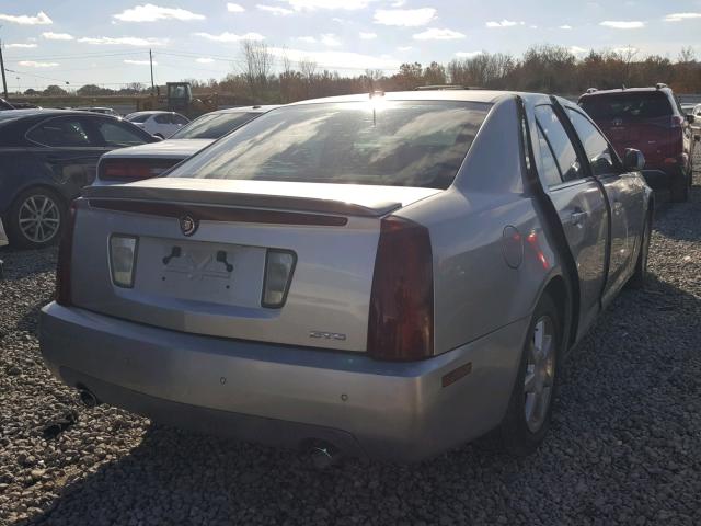 1G6DW677550177031 - 2005 CADILLAC STS SILVER photo 4