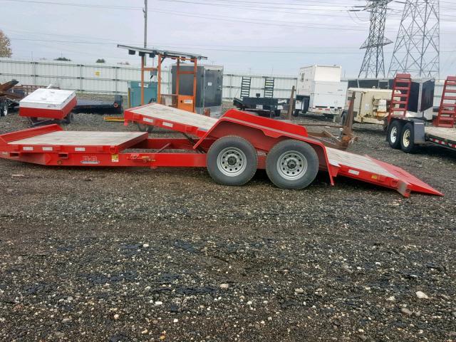 4L5ST2725KF048543 - 2019 B-BT TRAILER RED photo 7